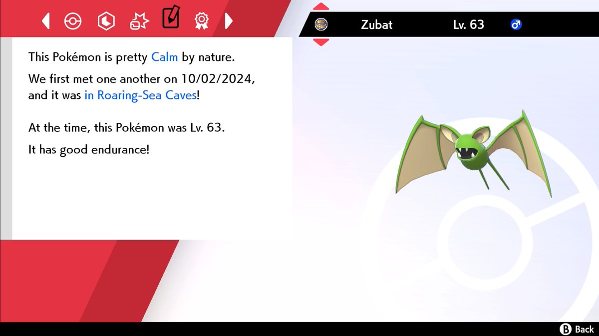 SOGMonkey's tweet photo. 945 ✨Zubat Appears! I decided to hunt zubat off stream to see if i could get some #campyoha points in and i was sucessful in that effort lol! https://t.co/3dTrJjorgb