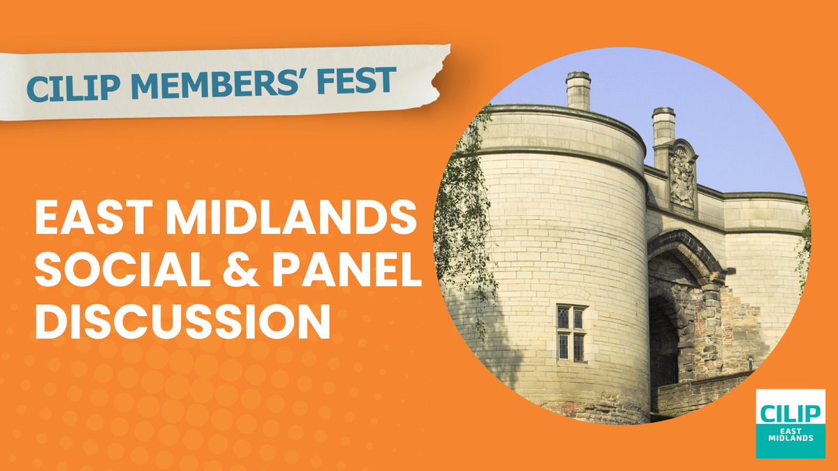 CILIPinfo's tweet image. 📢Join the @CILIPEM Social & Panel Discussion on collaboration within the profession! After the discussion (and lunch), they'll be heading over to Nottingham Castle for a visit! 🏰🍽
cilip.org.uk/event/membersf…