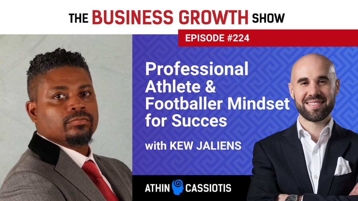 EP 224 with Kew Jaliens

Kew is a Retired Professional Football Player, Olympian, Former World Cup Player, Mindset Coach, Entrepreneur and Investor. 

He had the privilege of a remarkable career that spanned almost two decades at the highest level of the sport.