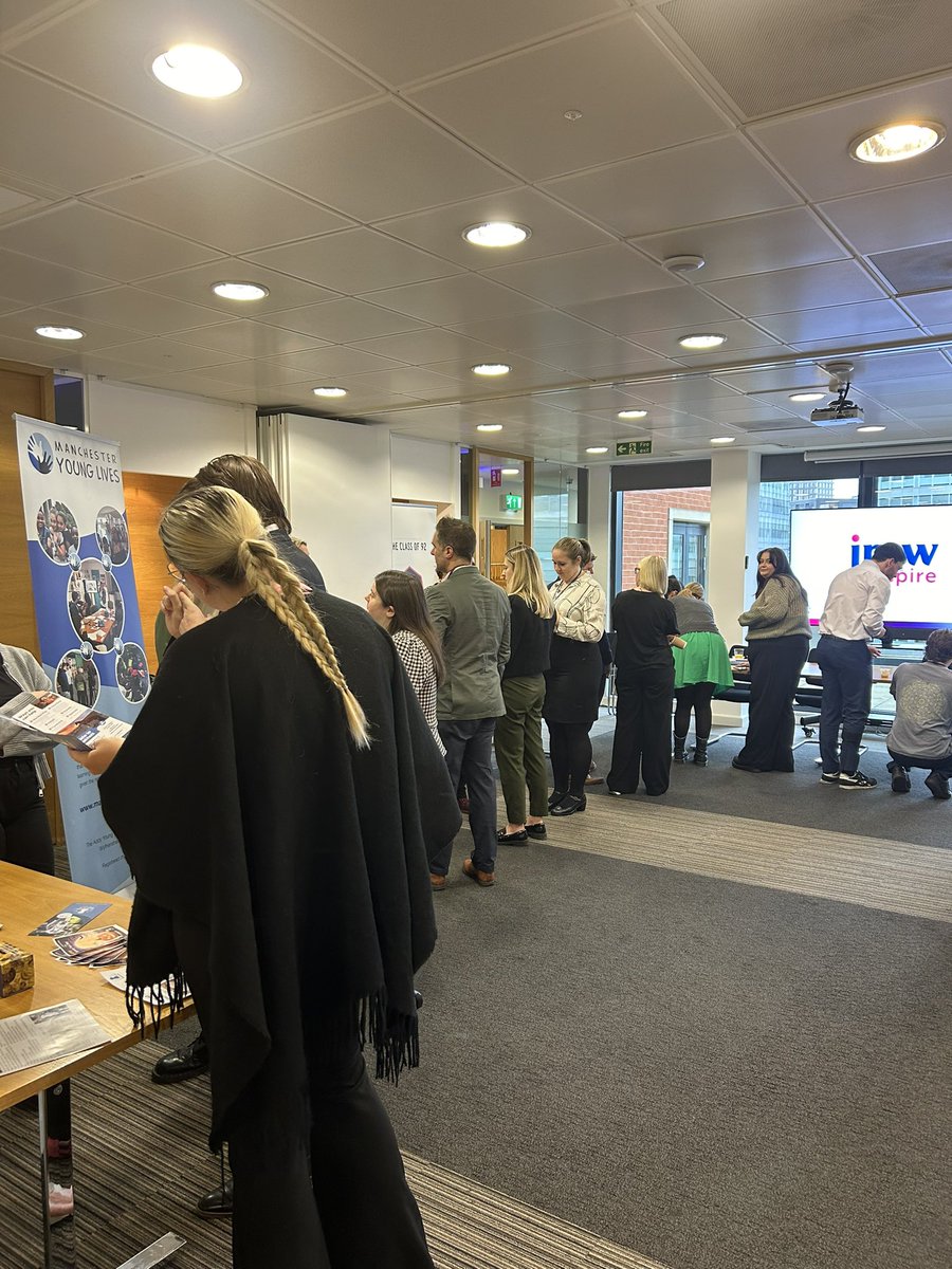 MaddyJMW's tweet photo. A lovely morning at the @jmwsolicitors CSR breakfast with @MCR_Charity https://t.co/fdlgkcoqzS