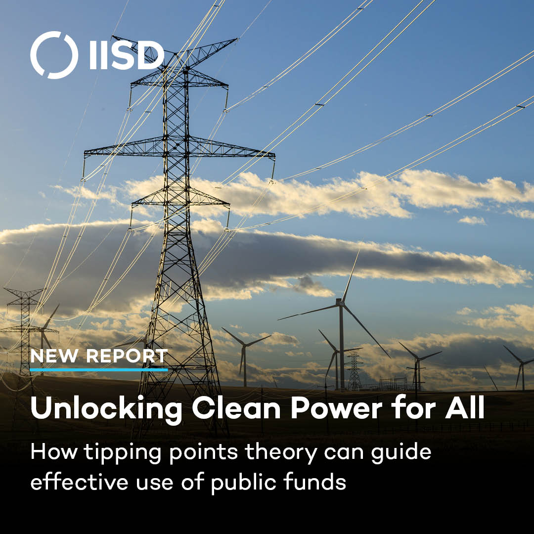 <a href="/taralaan/">Tara Laan</a> <a href="/IISD_news/">IISD</a> <a href="/chrisbeaton3/">Christopher Beaton</a> With G20 ministerial meetings beginning tomorrow, 📈 renewables &amp; ensuring financial flows support climate goals need immediate attention.

Learn more about:
➡️renewables energy investment: bit.ly/3XUGGZa
➡️how the G20 can 📈financial support: shorturl.at/XvHR0
6/6