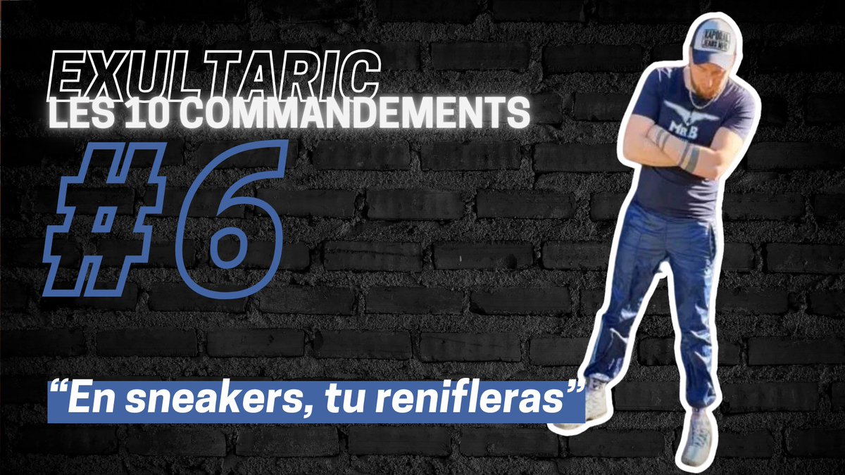 exultaric_'s tweet photo. LES 10 COMMANDEMENTS D'EXULTARIC

"En sneakers, tu renifleras"
@kiffeurbikernor

Envie de sniffer des tn ? 😈🖤

LES 10 ANS D'EXULTARIC
📅 10 au 13 octobre 2024

#fetish #gayfetish #exularic #gaykiffeur #kiffeur #sneakers #tn #gaysneakers #kiffeurtn #scallyboy https://t.co/bJFD8ZsVgL