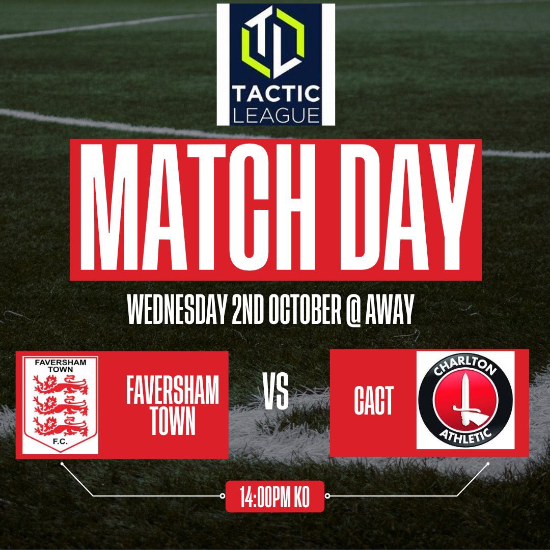 CACTKent_Post16's tweet image. Good luck to our academy teams today who are both on the road 🛣️ competing in the @SCLeducation &amp;amp; @TacticLeague.

Good luck to all players and staff…..   Game Day!!!!! 

@Brownyk8 @wardie002 @FSD_CACT 
⚽️🔴⚪️🔥
#Post16 #AcademyFootball #DevelopingPlayers #DevelopingPeople