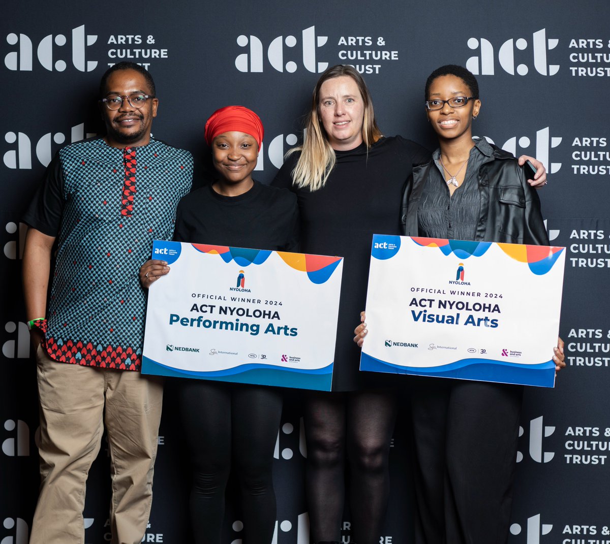 actorgza's tweet image. Thank you to everyone who attended the 2024 ACT Nyoloha Gala Showcase in true African elegance! 🇿🇦 Your support made the night of celebrating our talented artists and heritage unforgettable. Missed it? Stream here: m.youtube.com/watch?v=m2XDiA… 🎥.

#ACTNyoloha #NyolohaAfrica #ACT30