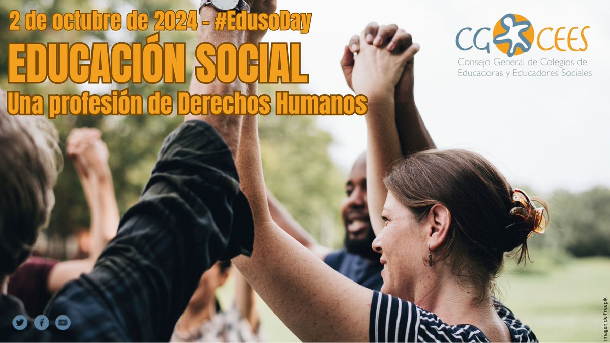 CGCEES's tweet photo. Feliz Día Internacional de la educación social
#LaEducaciónSocialesddhh
#EdusoESddhh
#EdusoDay2024
#Edusoday2024 https://t.co/N0EqUTmMn7