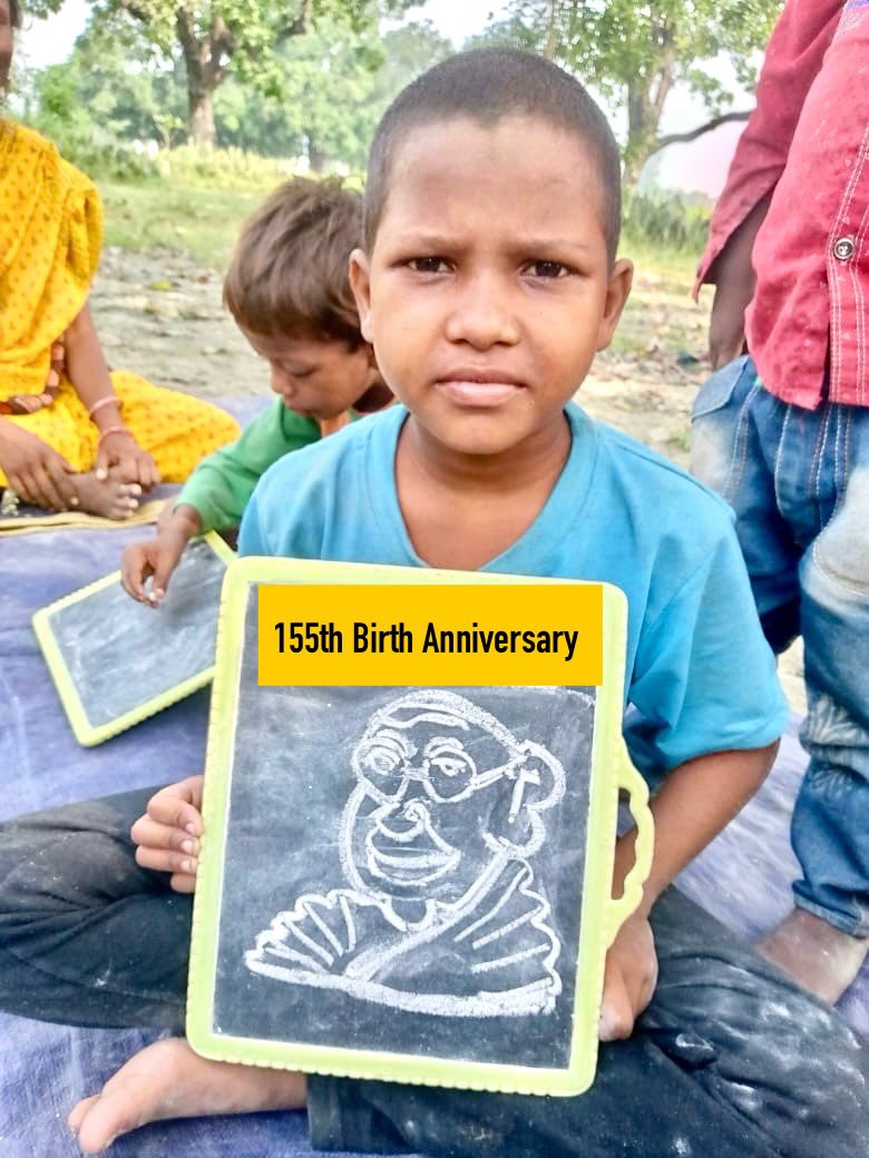 muheem_esp's tweet photo. Honored to celebrate #GandhiJayanti with the Muheem Collective! 🌿 

"Be the change you wish to see in the world." 💛 #OurGandhi #WomenEmpowerment #BeTheChange #Muheem https://t.co/z8yueQUVjo