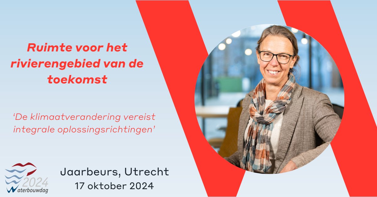 Nederland krijgt steeds meer te maken met extreme weersomstandigheden. Hoe zorg je ervoor dat oplossingen meerdere doelen realiseren en flexibel genoeg zijn om mee te bewegen met de klimaatverandering? Jette Eshuis deelt haar expertise in de parallelsessies ‘Waterbouw en ruimte’.