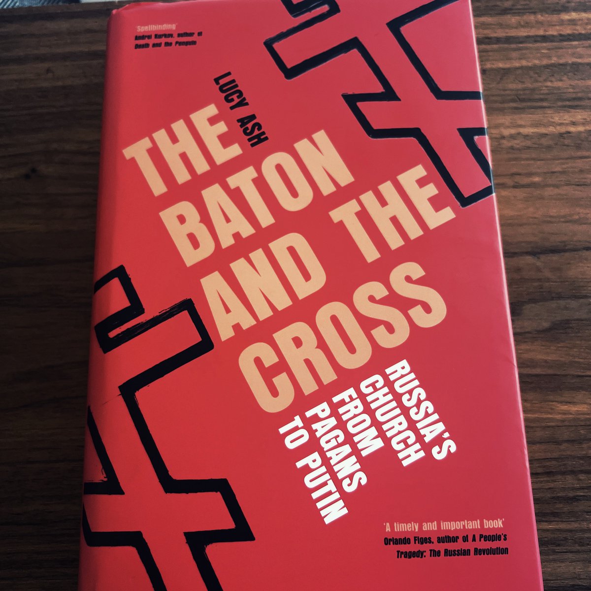 I was lucky to help with some research and interviews on this fascinating and compelling tome <a href="/iconbooks/">Icon Books</a> on the Russian Orthodox Church and its relationship to the state through the centuries. Congrats <a href="/LucyAAsh/">Lucy Ash</a> — I loved being part of the project and watching you work!