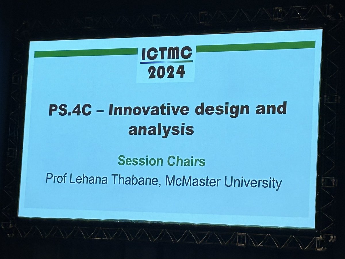 Keele_CTU's tweet photo. Day 2 at @ictmc2024 kicking off with #innovative design and analysis.
Some interesting talks on TwiCs, factorial design, digital design and REMoDLing.
We’re looking forward to the rest of the day!
#keelectu #researchtalks https://t.co/TD78Xm8wt7