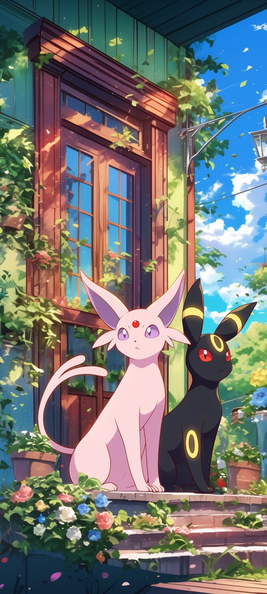 vince19visuals's tweet photo. Espeon &amp; Umbreon Wallpaper https://t.co/KHJx0auphX