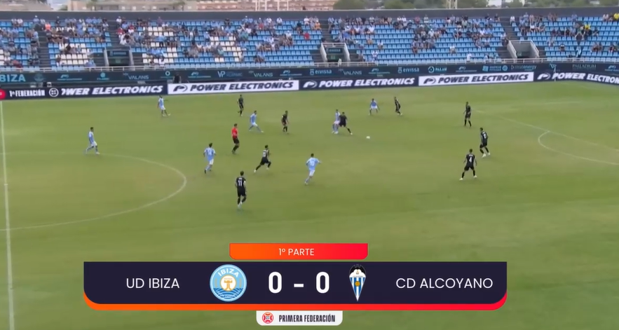 STalentFootball's tweet photo. 🔍🇪🇸Ibiza 1-0 🇪🇸Alcoyano (1RFEF - J6)

⭐️@alexgallar11 (🇪🇸 - AM - 92): Mediocentro de carácter ofensivo, perfil mediapunta. Futbolista TOP de 1RFEF
⭐️@e_munju3 (🇪🇸 - CB - 01): Central diestro, perfil rápido, nivel condicional alto. Proyecto INTERESANTE de central.
#IbizaAlcoyano https://t.co/eVZIEt9XAc