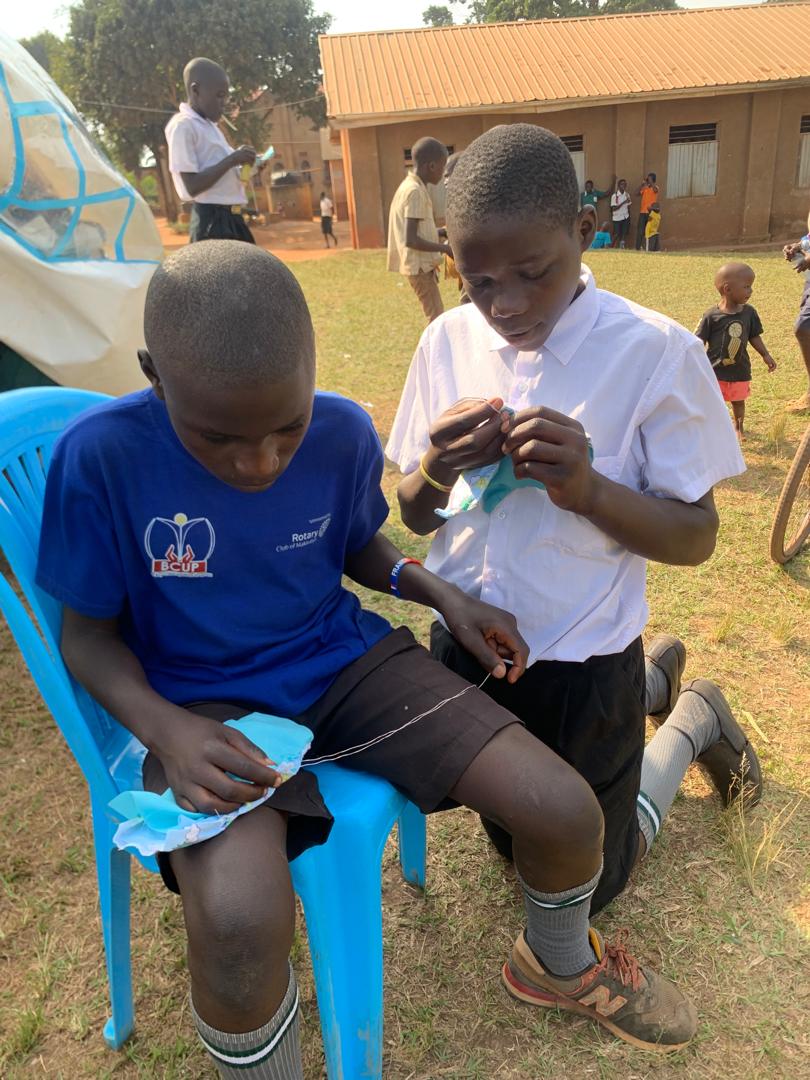 What an honour partnering with <a href="/Rotary/">Rotary International</a> club of Makindye to skill women and girls in Luvumbula, Mpigi to make reusable sanitary pads. Your invaluable commitment to uplifting society and keeping girls in schools is what humanity truly needs. Thank you Rotary Club of Makindye.