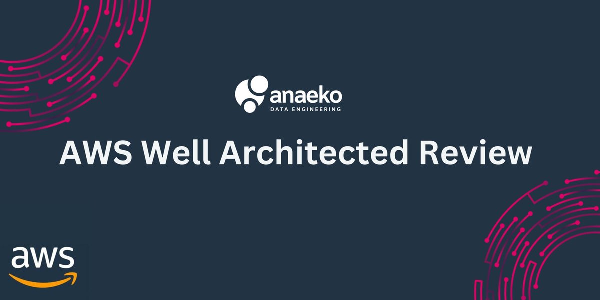 Anaeko (@anaekoltd) on Twitter photo Keep your environment optimised and secure with an AWS Well-Architected Review. A free no-obligation service. Find out more and book your review: hubs.la/Q02M1wFS0
#AWS #cloud #performance #security #cost #AnaekoDataEngineers <a href="/awscloud/">Amazon Web Services</a> Keep your environment optimised and secure with an AWS Well-Architected Review. A free no-obligation service. Find out more and book your review: hubs.la/Q02M1wFS0
#AWS #cloud #performance #security #cost #AnaekoDataEngineers <a href="/awscloud/">Amazon Web Services</a>