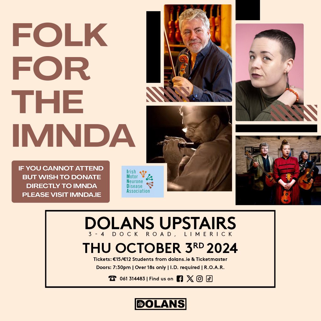 Wired 99.9FM (@wiredfm) on Twitter photo There's a wonder folk gig in <a href="/mydolans/">Dolans Limerick</a> this coming Thursday. It's to raise funds for the Irish Motor Neurone Disease Association. The line up is stacked, featuring Greenshine, Emma Langford, Meadhbh Hayes , Gerry O'Connor and The Niall Keegan Band! Please support There's a wonder folk gig in <a href="/mydolans/">Dolans Limerick</a> this coming Thursday. It's to raise funds for the Irish Motor Neurone Disease Association. The line up is stacked, featuring Greenshine, Emma Langford, Meadhbh Hayes , Gerry O'Connor and The Niall Keegan Band! Please support