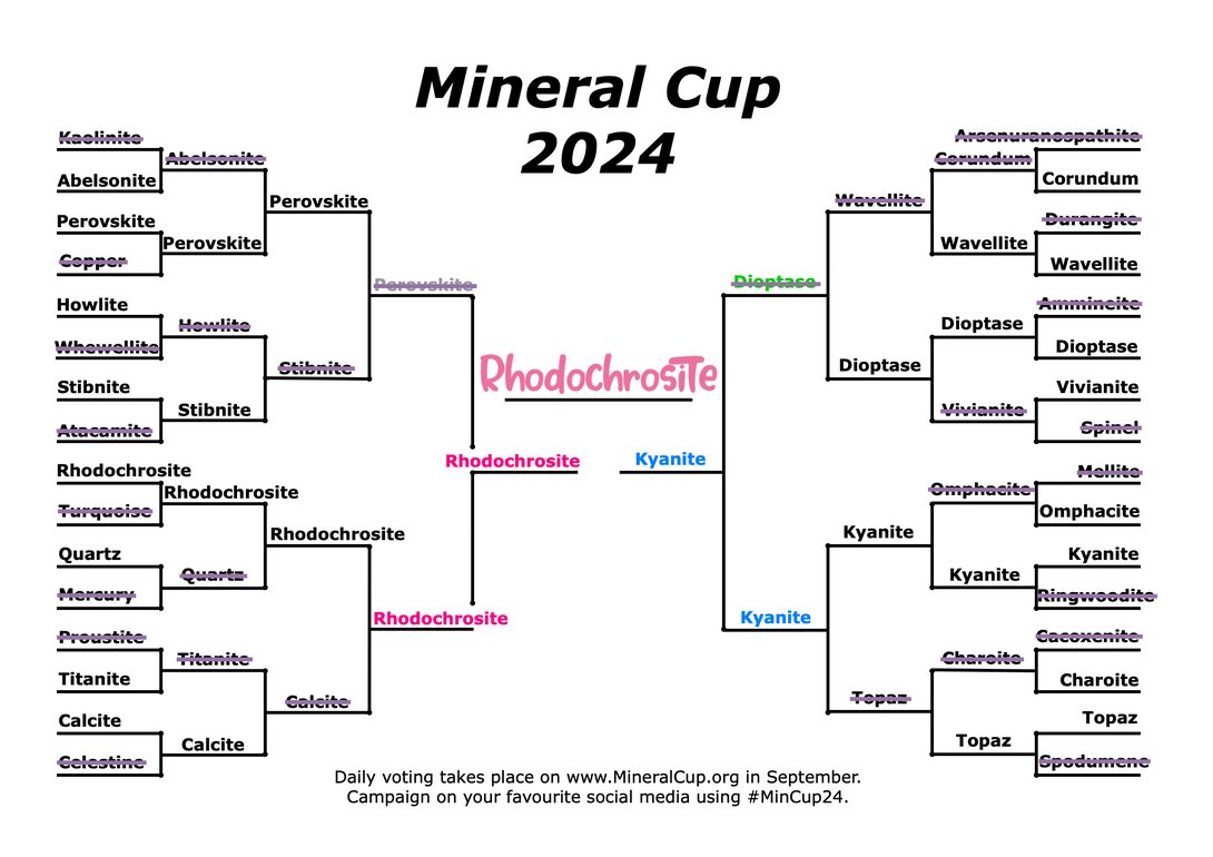 Congratulations to #Rhodochrosite for winning #MinCup24 . Let's meet at #MinCup25 . Thank you to
<a href="/JoScheff/">Joanna Scheffler</a> 
<a href="/TweetyPAK/">Suzanne Hedderly</a> 
@MicrotoPico 
<a href="/glacierpique/">mantle overburden 🛣️ 🏔️🌊</a> 
<a href="/FrankCmptn/">Franquet ☕️🏹</a> 
<a href="/LaurieStrings/">Laurie and Rosie Strings 🎃</a> 
<a href="/ferwen/">fernanda castano</a> 
@GabeEggers 
<a href="/NgmailSg/">Kindness is an ARMY⁷</a> 
<a href="/Fern_on_rocks/">Ferno</a> 
<a href="/MalcolmMoira/">Moira Malcolm 🇺🇦🐾</a> 
<a href="/RitaElvasMartin/">Rita Martins</a> 
<a href="/manenbu/">Michael Anenburg</a> 
<a href="/theogany/">🦀skippy the kangaroo🦀</a>