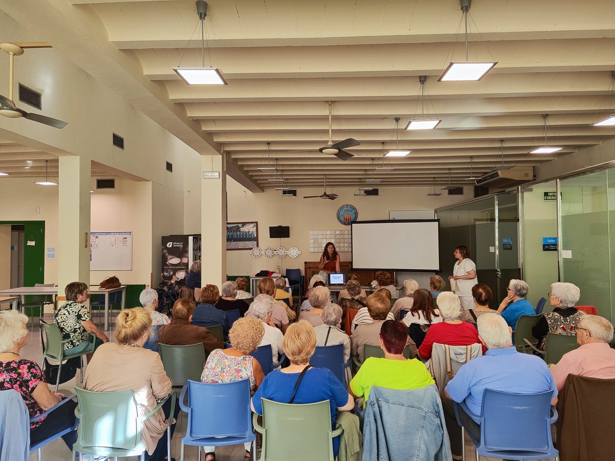 Eva Torra Escarrer (@evatorrae) on Twitter photo Inaugurem la 6a edició de #EscoladeSalut de <a href="/SVCastellet/">SVCastellet</a> amb la xerrada del Servei Especialitzat d Atenció a la Vellesa de <a href="/consellbages/">Consell Comarcal del Bages</a>
<a href="/Cadia12345/">Cadia</a> <a href="/primariaicscat/">Atenció Primària i a la Comunitat de l'ICS</a> <a href="/icscatcentral/">ICS Catalunya Central</a> Inaugurem la 6a edició de #EscoladeSalut de <a href="/SVCastellet/">SVCastellet</a> amb la xerrada del Servei Especialitzat d Atenció a la Vellesa de <a href="/consellbages/">Consell Comarcal del Bages</a>
<a href="/Cadia12345/">Cadia</a> <a href="/primariaicscat/">Atenció Primària i a la Comunitat de l'ICS</a> <a href="/icscatcentral/">ICS Catalunya Central</a>