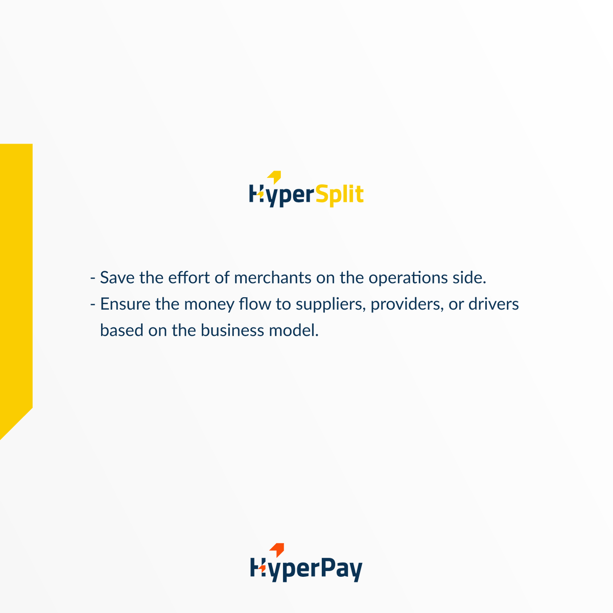 HyperPay's tweet image. Ready to optimize your payment process?
HyperSplit automates payouts to your partners and suppliers, ensuring quick and secure transactions every time.

#HyperPay #Hypersplit #OnlinePaymentSolutions #MENA #Fintech #OnlinePayments