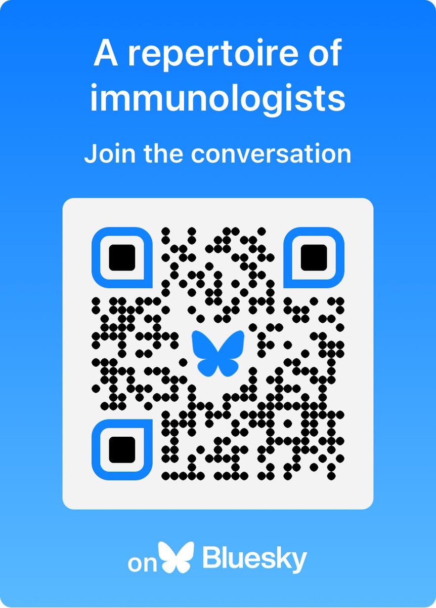 Immunology on blue sky is now established- if you’re considering moving over you can find the community here and in the #immunosky feed.
