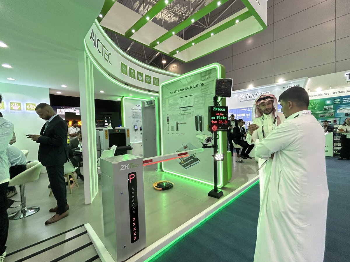 ZKTecoME's tweet photo. 🌟 Day 2 at Intersec Saudi Arabia with ZKTeco and AICTEC! 🌟
Don’t miss out on Day 3!
Join us at Booth No. 1-H35 at the Riyadh International Convention Centre. See you there! 👋
#ZKTeco #IntersecSaudiArabia #Aictec #SecuritySolutions #Riyadh2024 https://t.co/d3F8L8j2u0