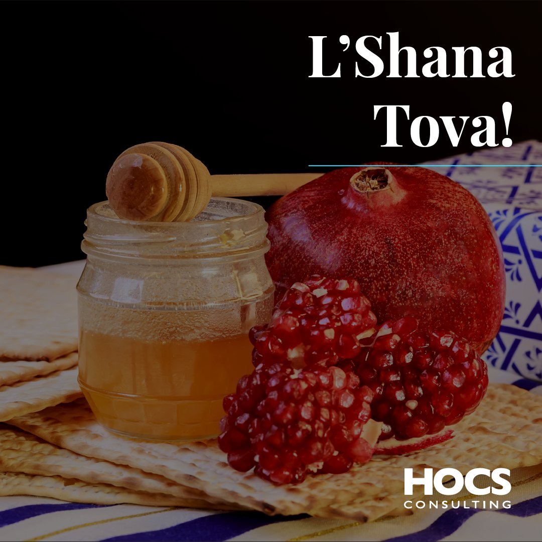 HOCSinc's tweet photo. L’Shana Tova! Wishing you a sweet New Year filled with peace, health, and prosperity. #RoshHashanah #NewYear #HOCSConsulting https://t.co/4d1ekMkusY