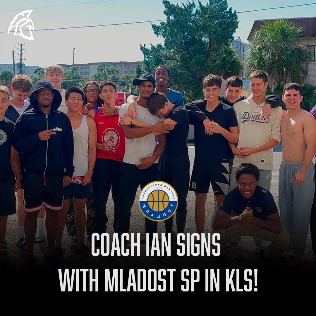 Coach Ian is heading to play in the KLS with KK Mladost SP! 🔥

It’s been an absolute pleasure having him with us. We’re going to miss him, and we wish him all the success in this exciting new chapter! A huge thank you to him and to all our players who trained hard with him every