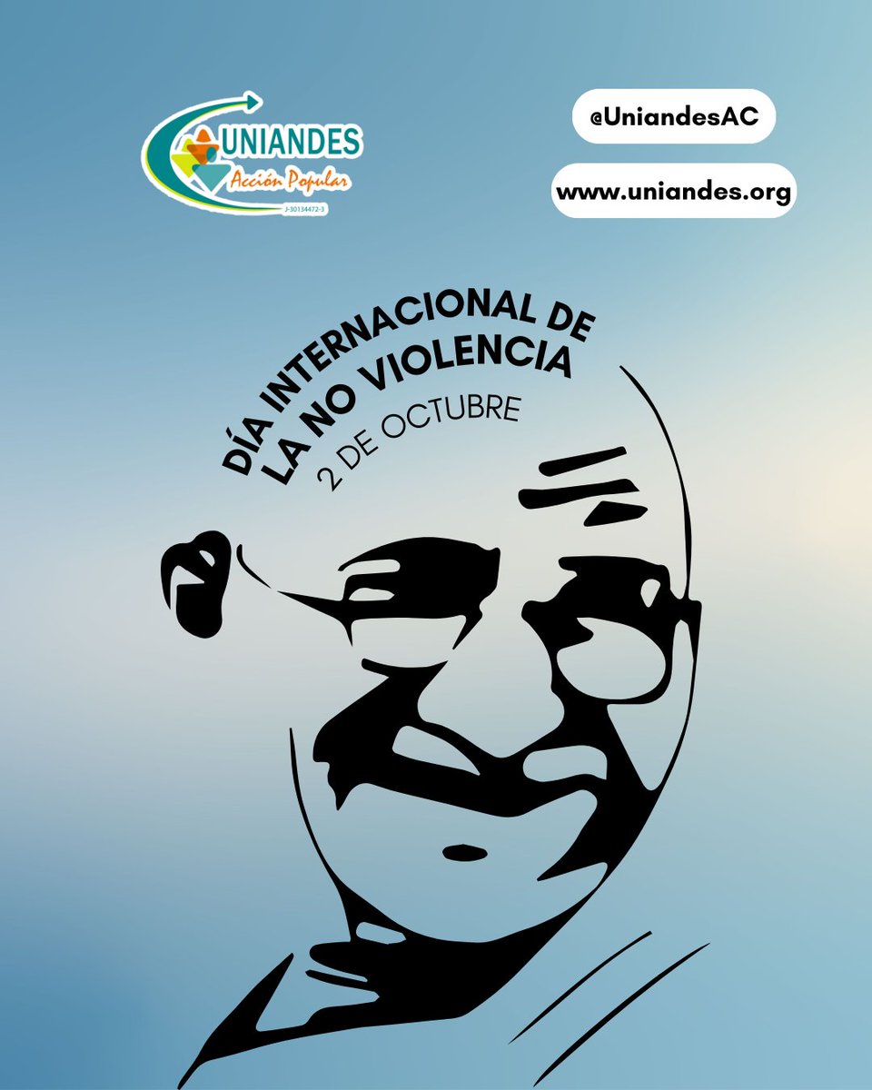 A través de todos nuestros proyectos que impulsamos en #UniandesAC, promovemos encuentros y dinámicas que permitan compartir desde la no violencia, para que las comunidades logren resolver sus conflictos de forma pacífica. #DíaInternacionalDeLaNoViolencia