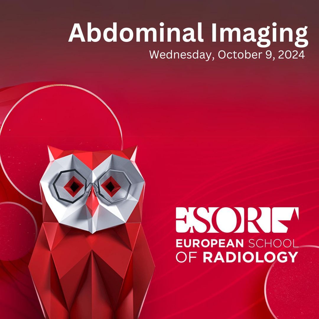 myESR's tweet photo. 🔔Only ONE WEEK left to enhance your expertise in Abdominal Imaging! 📅 Join @ESOR_myesr on #ESRConnect for a comprehensive course designed to tackle clinical challenges and boost your imaging skills. 🎯 Engage with top experts and refine your approach to diagnosing abdominal conditions. Sign up now! 🌐 https://t.co/G6yMppMA6O