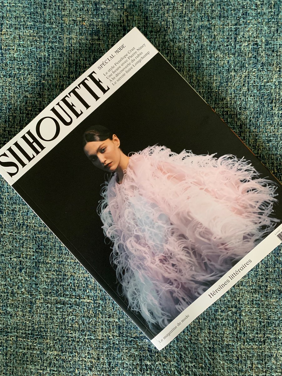 Ma petite contribution au dernier numéro de Silhouette - vestiaire et portfolio cette fois ci consacrés à Penelope Cruz.