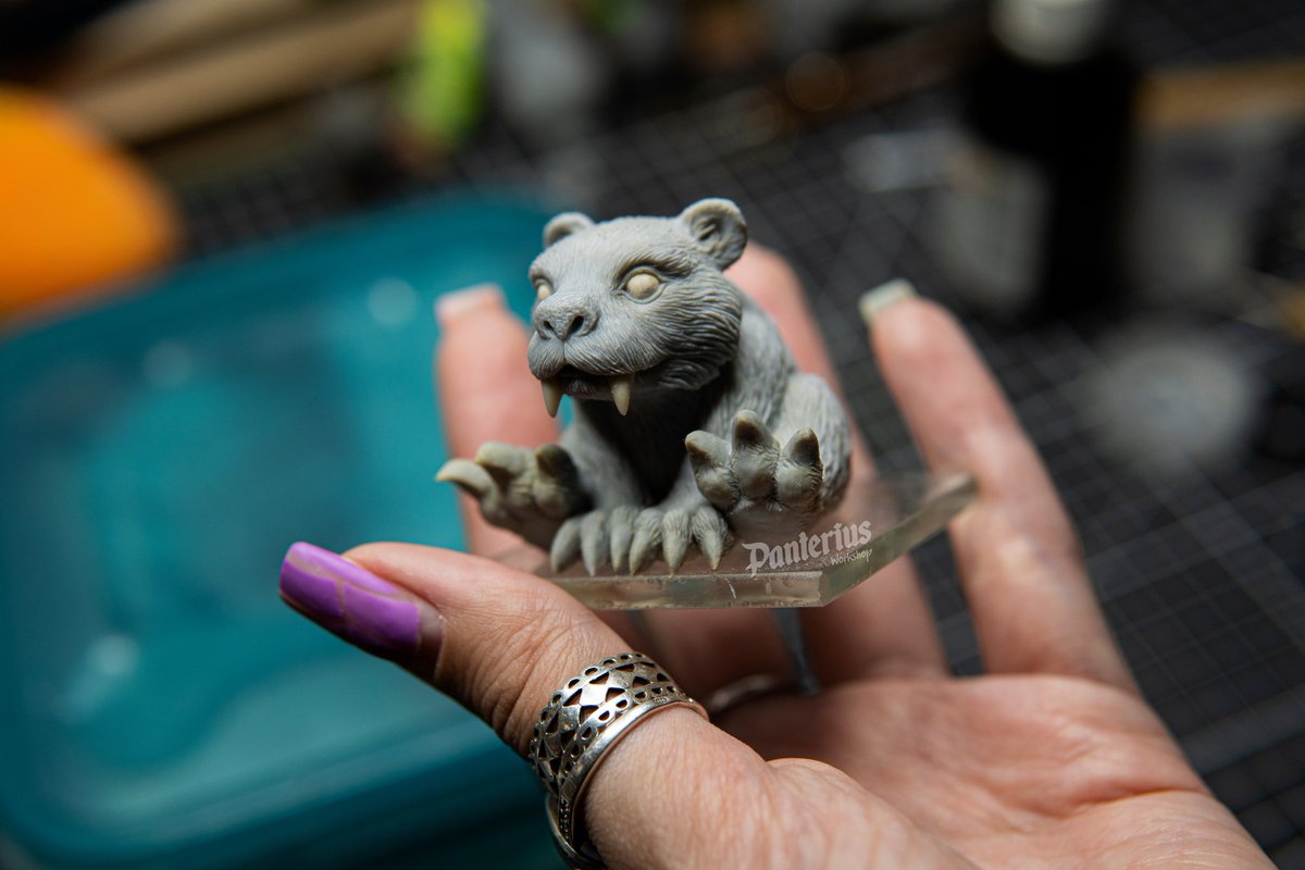 Panteriusa's tweet photo. #worldofwarcraft #handmade #cosclay #warcraft
Mini project Lil' Ursoc (Wip)
Hello friends! I'm sick... I have a sore throat and a temperature but I continue to work!!!
Twitch: https://t.co/5ANWaxNe0N https://t.co/QTfhDzWXAe
