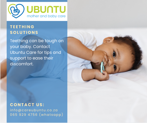 CareUbuntu's tweet image. Struggling with teething issues? We’re here to help ease your baby’s discomfort. #TeethingTips #careubuntu
