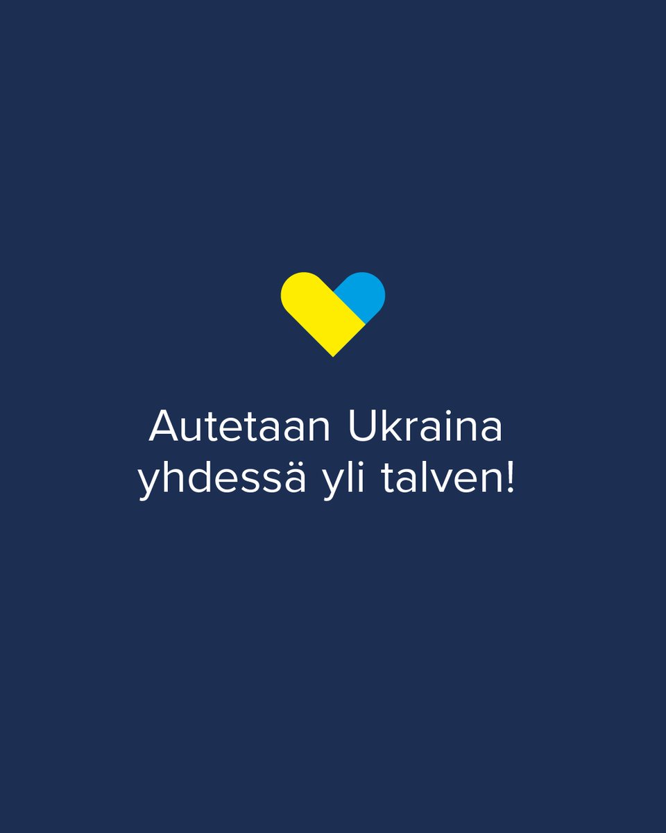 Ukrainan energiasektorin tilanne on talven lähestyessä huolestuttava. Apua tarvitaan mm. tuotantolaitosten ja jakeluverkkojen korjaamiseen. 

Avuntarpeeseen ei voida vastata yksin viranomaisten toimin, vaan avunantoa on toteutettava laajalla yhteistyöllä.

1/2

#StandWithUkraine