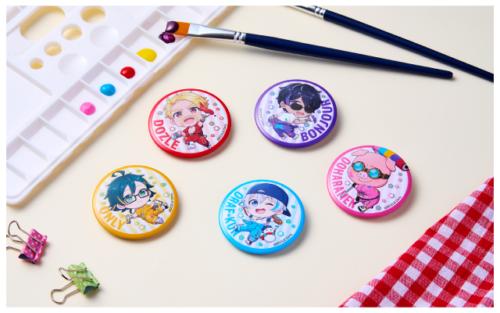 ドズル社　ファミマ　缶バッジ　アクリルスタンド　コンプリート　セット ファミマ『ドズル社』ペイントデザインのグッズが10月9日より店頭で