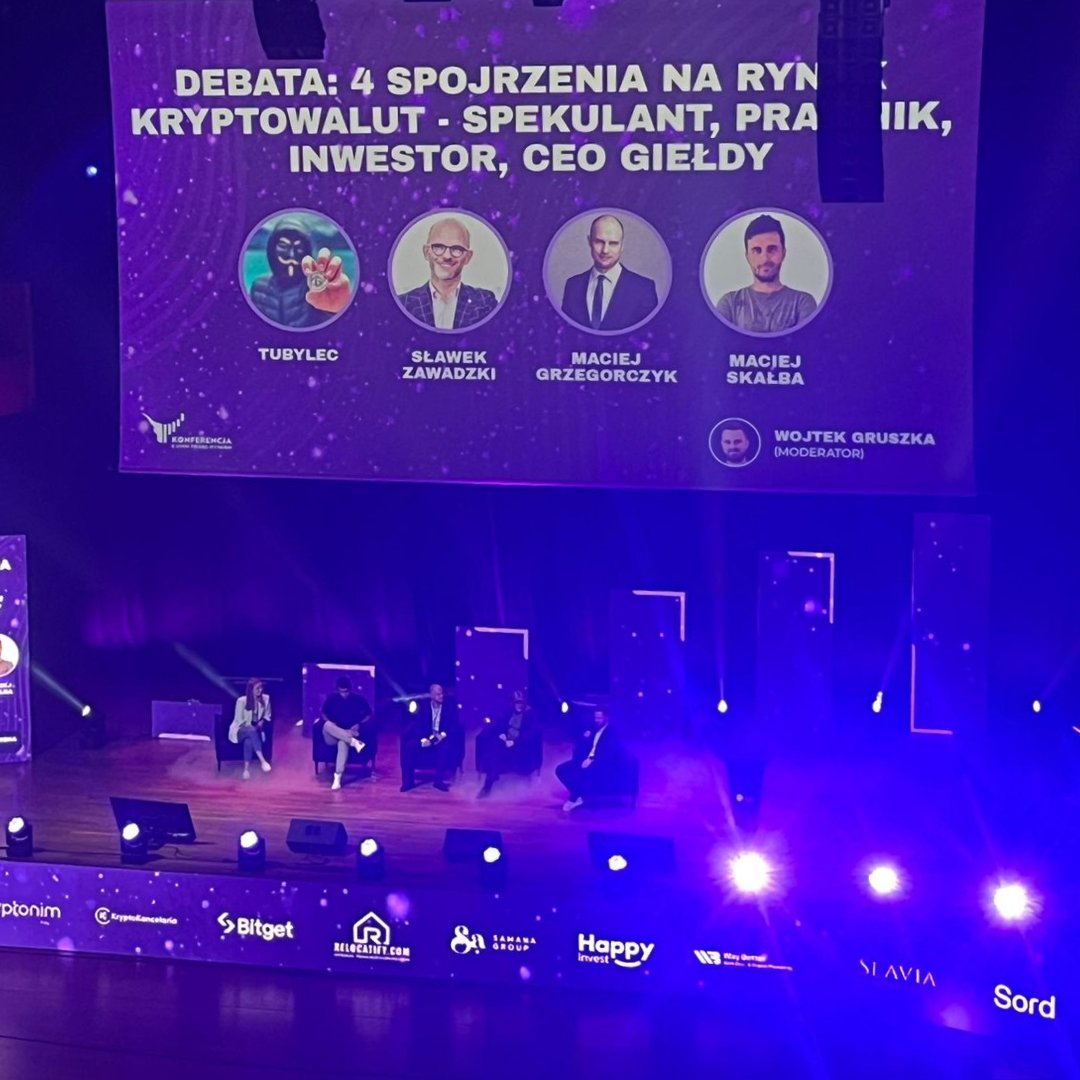 TheHyperaGroup's tweet photo. @konferencjaokpr "O krok przed rynkiem" is behind us! 

We thank the orgnizers and congratulate the speakers.  
We take part in many important events regarding the cryptocurrency market, which is why we appreciate such valuable events.  
We are glad that we could be a part of it. https://t.co/cck9yasxbi