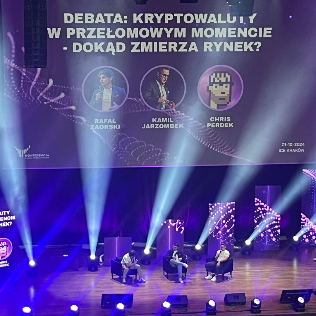 TheHyperaGroup's tweet photo. @konferencjaokpr "O krok przed rynkiem" is behind us! 

We thank the orgnizers and congratulate the speakers.  
We take part in many important events regarding the cryptocurrency market, which is why we appreciate such valuable events.  
We are glad that we could be a part of it. https://t.co/cck9yasxbi