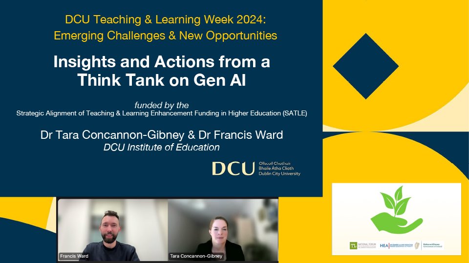 Francis Ward (@francisward0) on Twitter photo Great to present today with <a href="/DrTaraConGibney/">Tara Concannon-Gibney</a> at <a href="/DCU/">Dublin City University</a> <a href="/TEU_DCU/">Teaching Enhancement Unit DCU</a> Teaching & Learning Week on our work integrating GenAI into the T&L of final-year education students’ self-study research projects. <a href="/DCU_IoE/">DCU Institute of Education</a> <a href="/SchoolAEM/">School AEM</a> <a href="/DCU_LLECE/">DCU School of Language, Literacy and ECE</a> Great to present today with <a href="/DrTaraConGibney/">Tara Concannon-Gibney</a> at <a href="/DCU/">Dublin City University</a> <a href="/TEU_DCU/">Teaching Enhancement Unit DCU</a> Teaching & Learning Week on our work integrating GenAI into the T&L of final-year education students’ self-study research projects. <a href="/DCU_IoE/">DCU Institute of Education</a> <a href="/SchoolAEM/">School AEM</a> <a href="/DCU_LLECE/">DCU School of Language, Literacy and ECE</a>