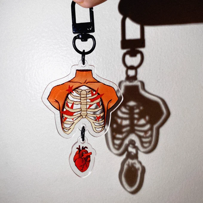 heart dropping  (new keychain available this weekend!!) 