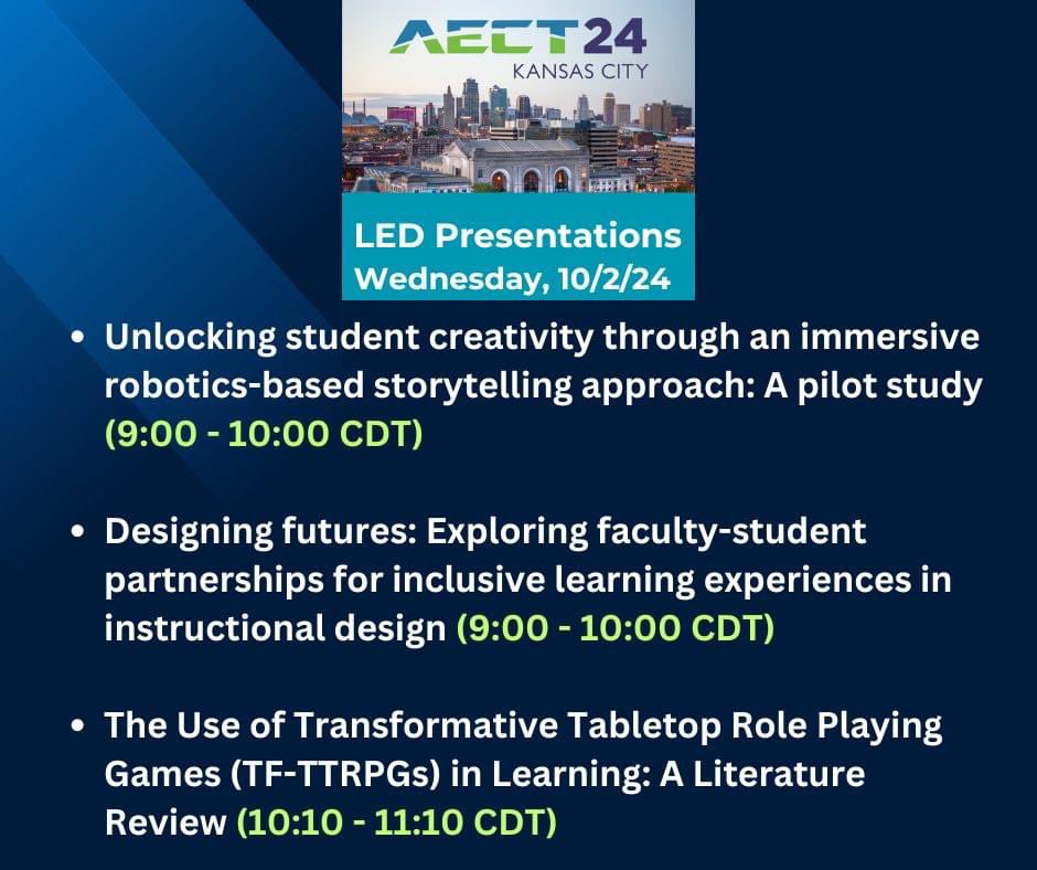 AECT Learner Engagement Division tweet media