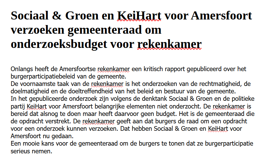 #Sociaal & Groen. The change you want to see. tweet media