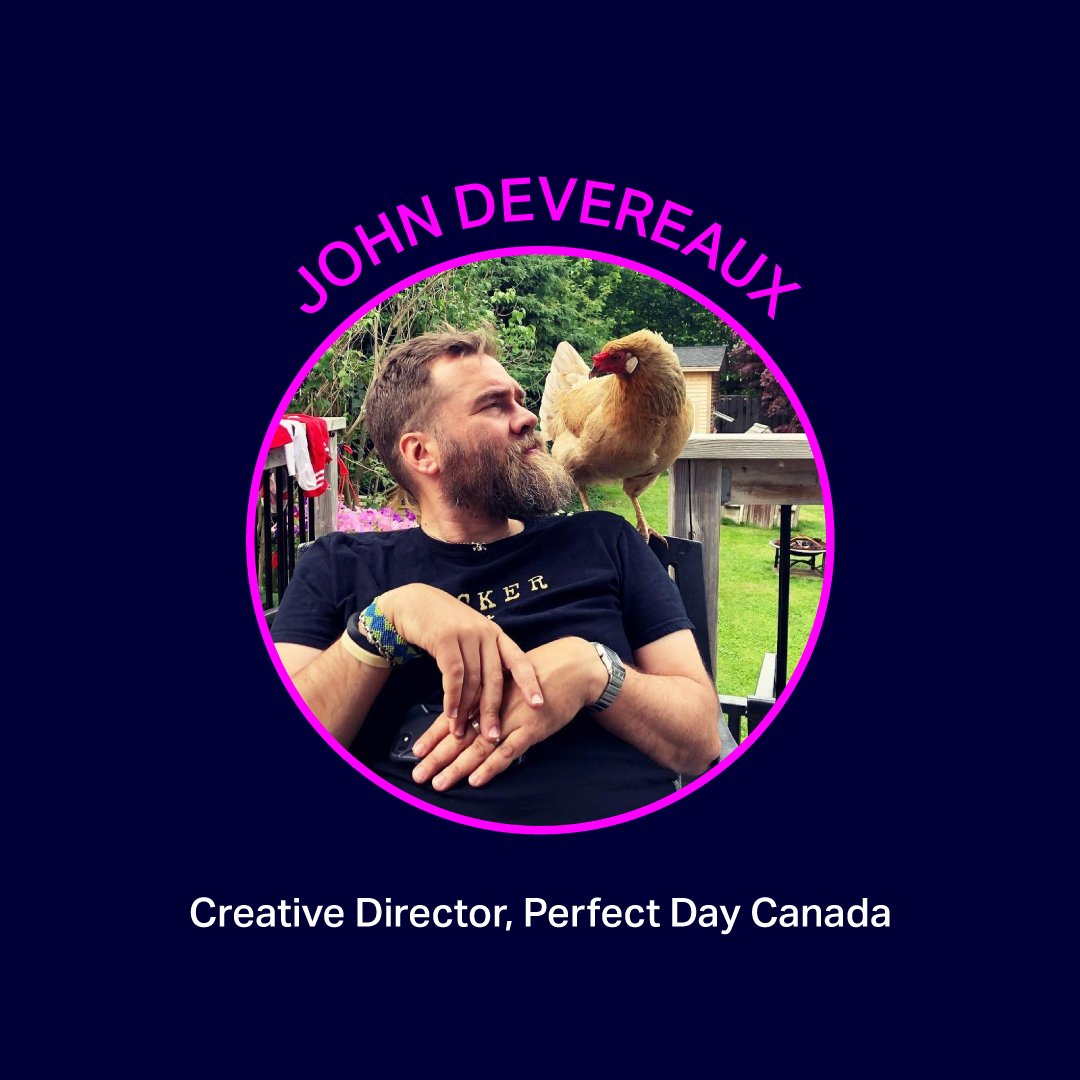 BizArtsNL's tweet image. We're excited to have John Deveraux, Creative Director of Perfect Day Canada, presenting his keynote Lessons Learned While Being Creative at the (Un)Common Threads Creativity and Innovation Summit! #UnCommonThreads

Get your tickets now: 
businessandartsnl.com/uncommon-threa…