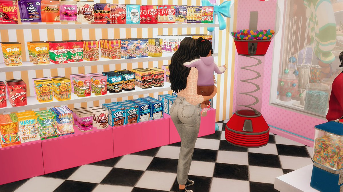 depressedsimmer's tweet photo. CANDY SHOP in COLLAB w/ @jennisimsJenni https://t.co/MVjpH8Ti5k