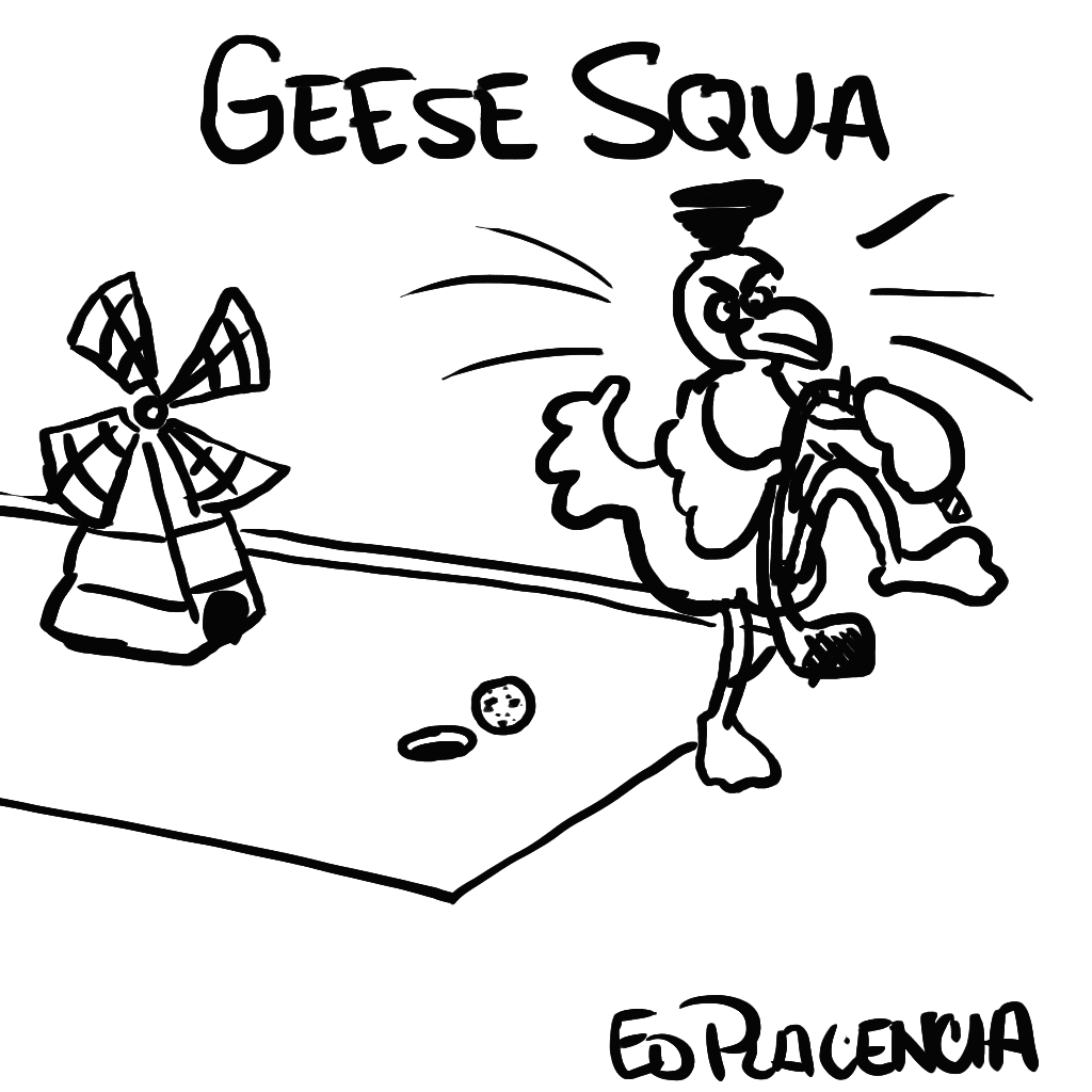 edplacencia's tweet photo. On the first stream of every month, we doodle! Every sub to the channel gets a drawing. The only rule: I look at nothing for reference. GeeseSqua requested a goose golfing angry he missed a putt! https://t.co/sbXxDOQSiS