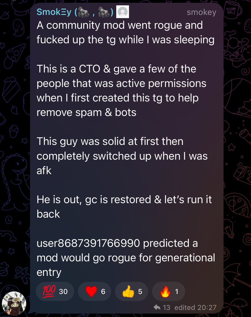 fomomofosol's tweet photo. Gm

user8687391766990 literally predicted this https://t.co/O3dvRqOYwU