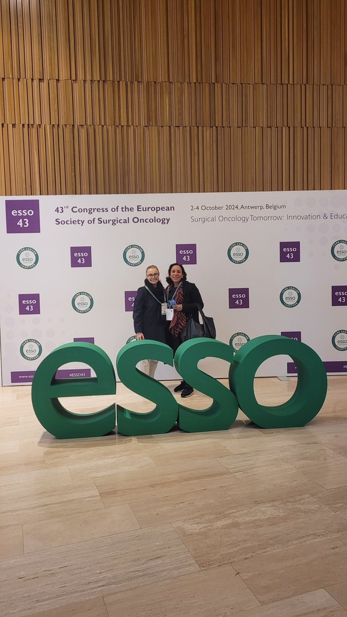 SIOPEurope's tweet photo. 🚨We are thrilled to be supporting our colleagues at the 43rd Congress of the European Society of Surgical Oncology. 🙏 @esso

🤝Networking, insightful sessions and the latest information available in surgical oncology is being currently shared at the congress in Antwerp. https://t.co/zS8PNssYpl