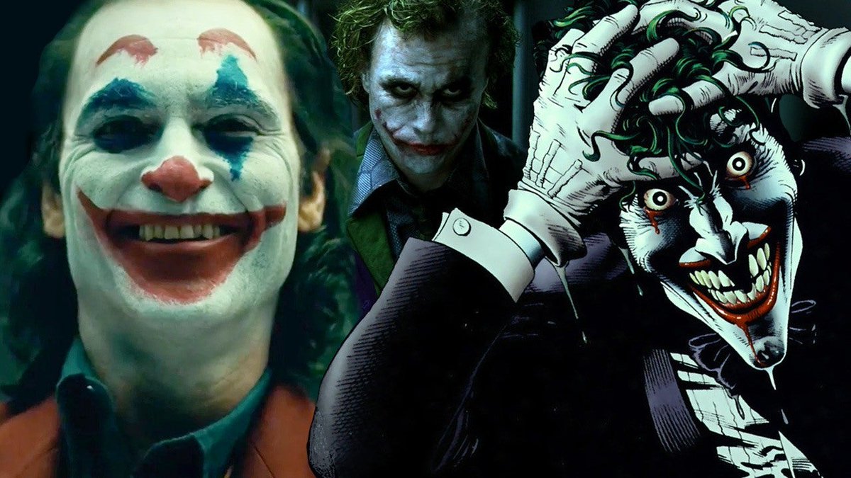 IGN's tweet photo. With Joaquin Phoenix's Arthur Fleck returning in Joker: Folie à Deux, let's take a look at the many origins of the character from the comics and elsewhere. https://t.co/iW8ySHZRp6 https://t.co/E3XRLAlJAy
