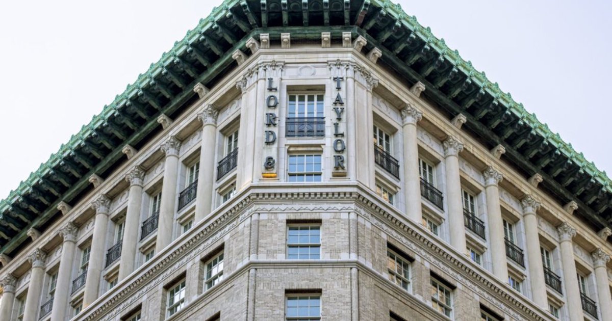 did you know amazon scooped up the iconic lord &amp; taylor building? 

it's now a corporate office called the hank building 

soon it’ll feature “shaver hall”— a food hall named after dorothy shaver, a comparison shopper hired at lord &amp; taylor in 1921 that went on to served as