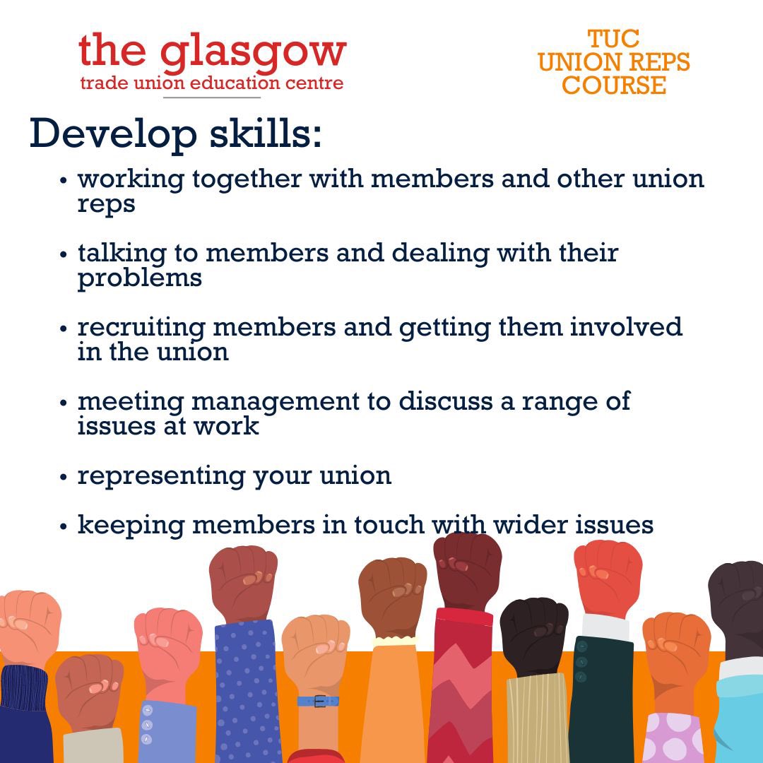 🤝 New to union representation? Learn to lead and support your members with the Union Reps Stage 1 course! Starting Nov 18, 2024. Don’t miss it!

Sign-up here ➡️ tinyurl.com/GTU-UnionRep1

Please RT