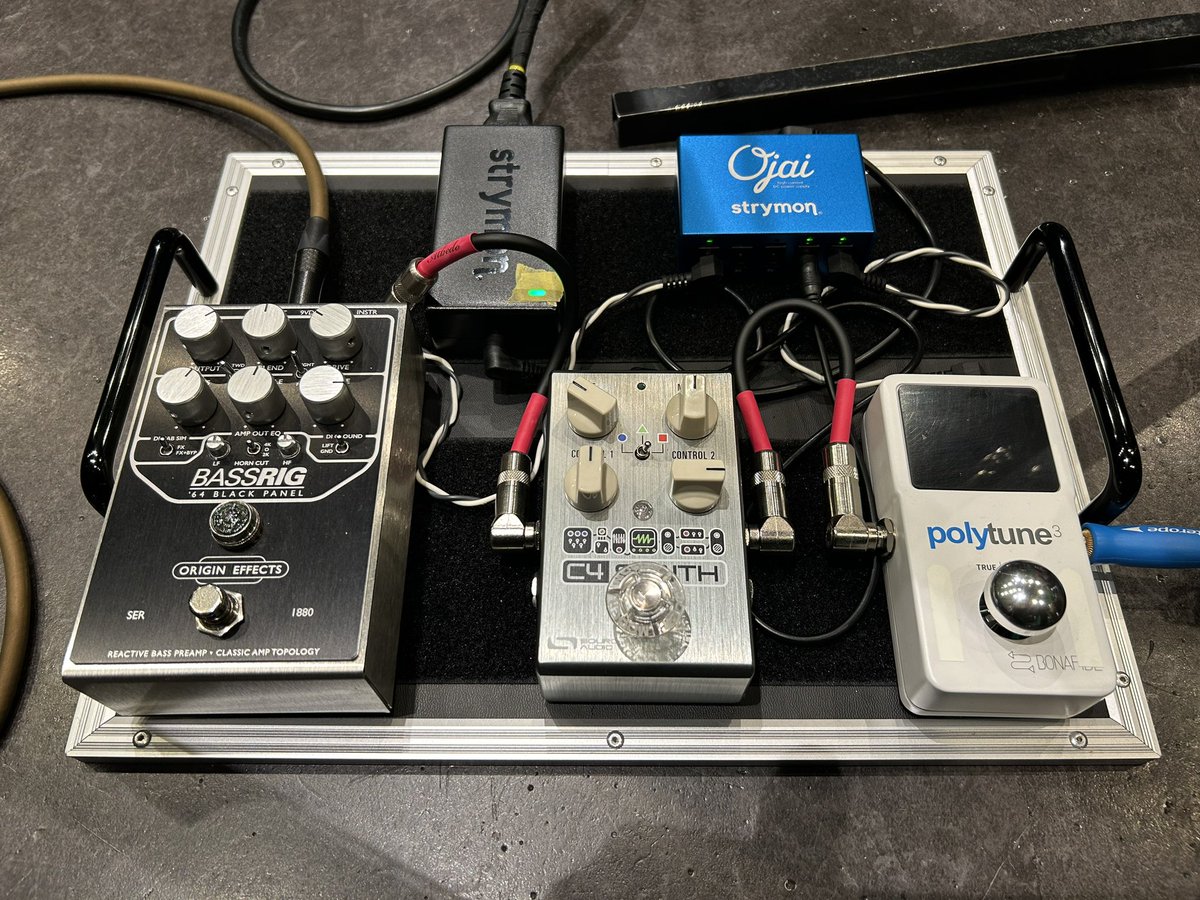 台湾用ボード。
最近調達したBassRigが熱い😉