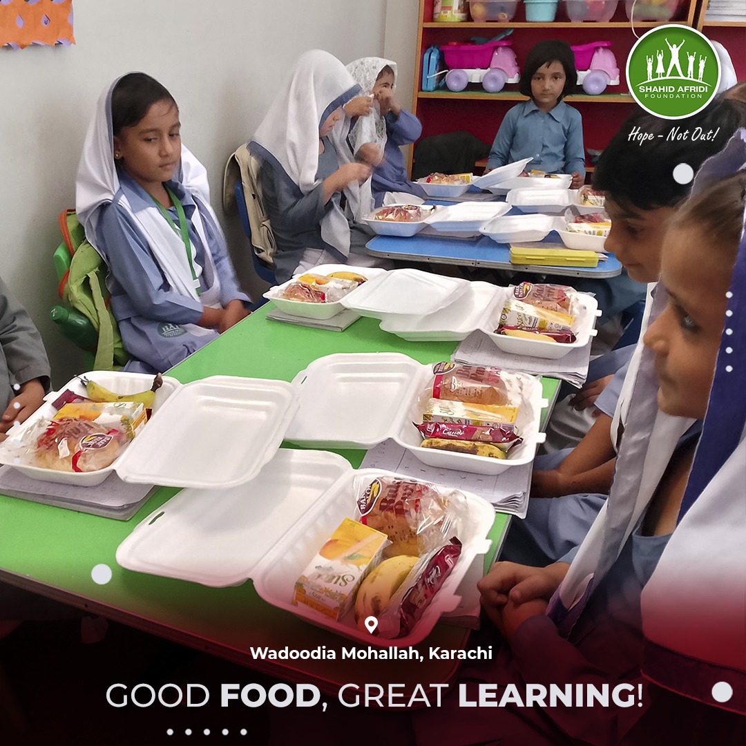 Shahid Afridi Foundation tweet media