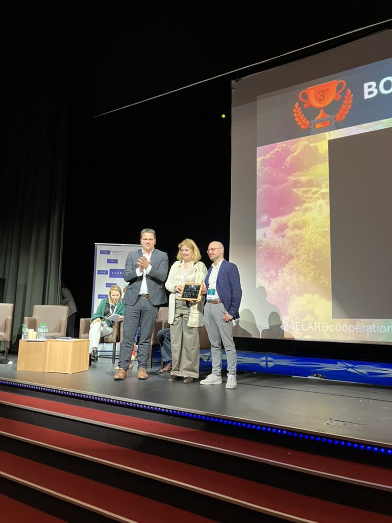 Remise des prix ELARD de la coopération LEADER 2024 🏆

🥉La 3ème place revient… :

Au projet Boergondische Buren 👏👏

#europeanleadercongress