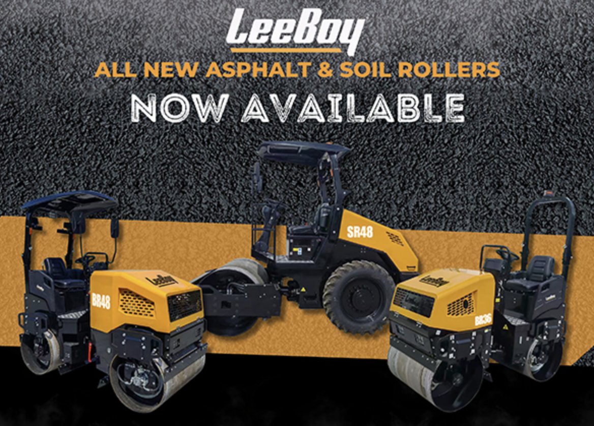 BRAND SPANKING NEW! LeeBoy Asphalt and Soil Rollers.
Want to learn more?
Contact Dave Koch at 845-332-2422 for more information today!

#construction #constructionlife #asphaltpaving #asphalt #soilroller #soil #AsphaltRoller #leeboy